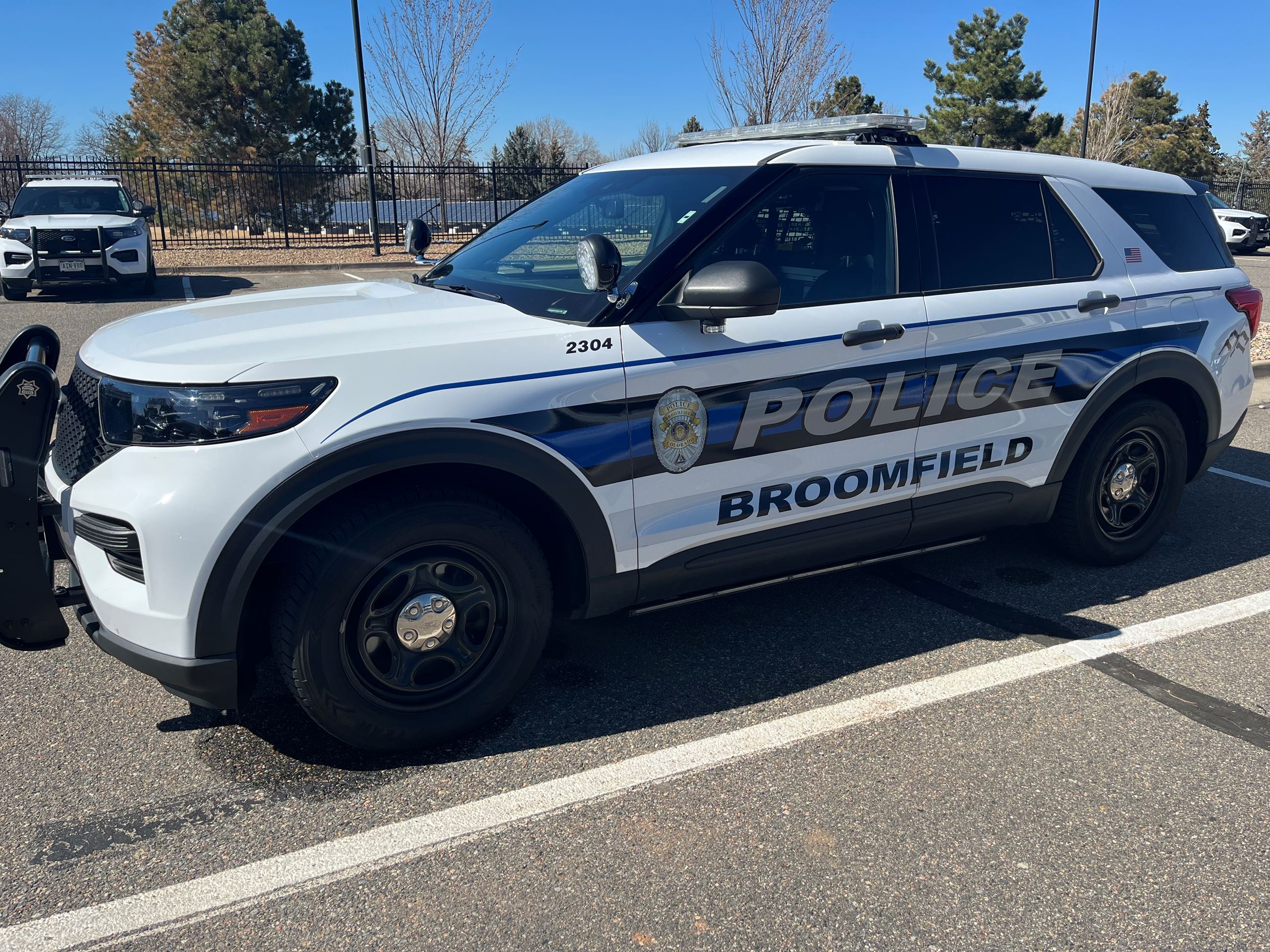 Broomfield Police Department Vehicle Side